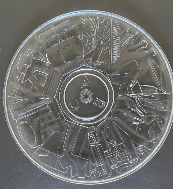 Image 1 of ABC-Schilder aus verarbeitetem Glas