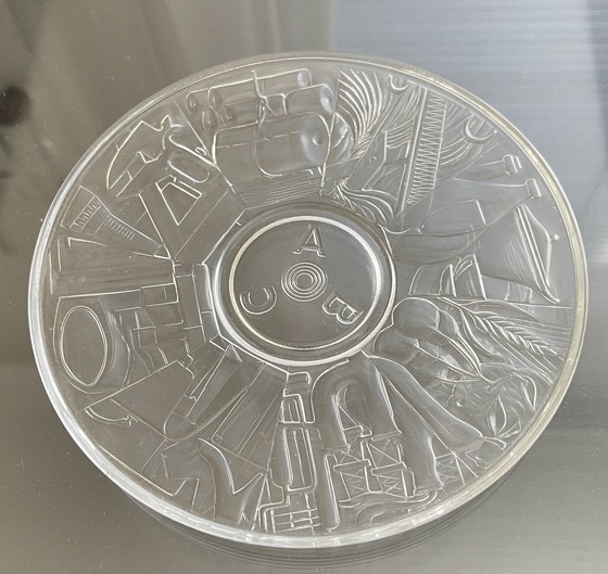 Image 1 of ABC-Schilder aus verarbeitetem Glas