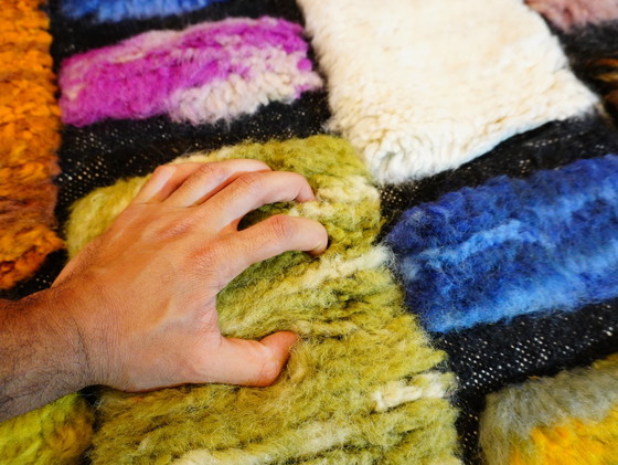 Image 1 of Marokkanischer Berberteppich – 316 cm x 202 cm – farbige Wolle