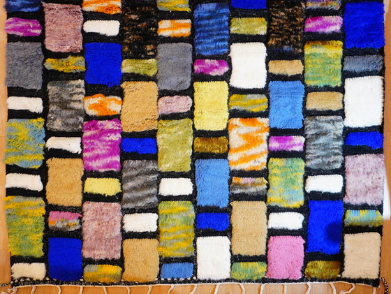 Image 1 of Marokkanischer Berberteppich – 316 cm x 202 cm – farbige Wolle