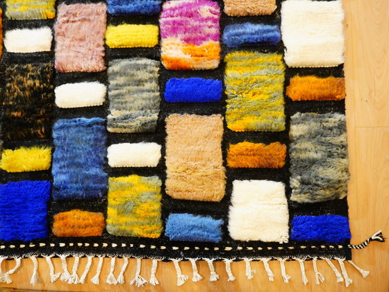 Image 1 of Marokkanischer Berberteppich – 316 cm x 202 cm – farbige Wolle