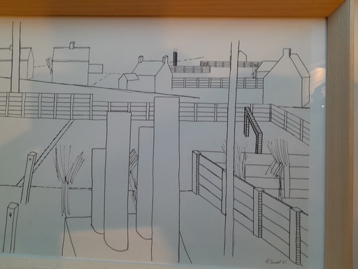 Fotogravur von Roger Raveel