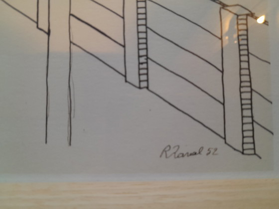 Image 1 of Fotogravur von Roger Raveel