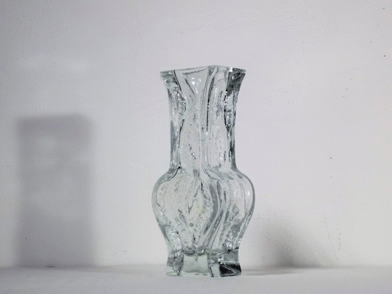 Image 1 of Ingrid Glashütte Exquisite Vase 70er Jahre