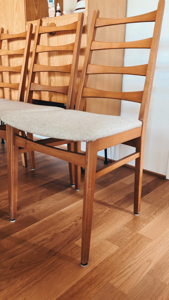Image 1 of Massivholz Midcentury tisch + chairs