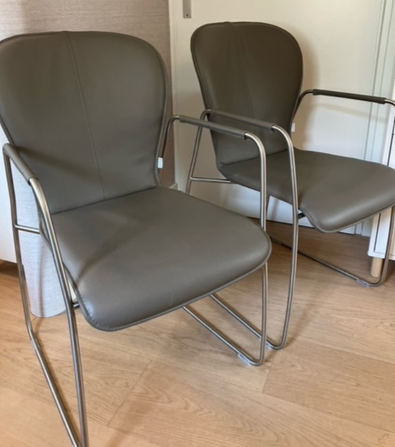 Image 1 of 2x Bert Plantagie Blake Kufenstühle