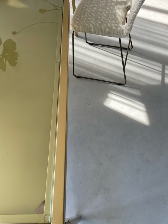 Image 1 of Nordal Esstisch aus goldfarbenem Metall