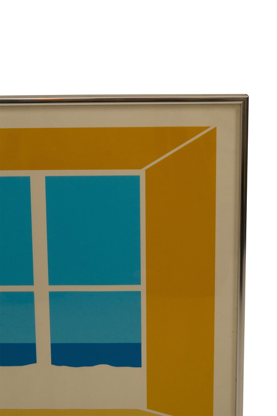 Image 1 of Ole Kortzau Lithografie Kopenhagen der 1970er Jahre.