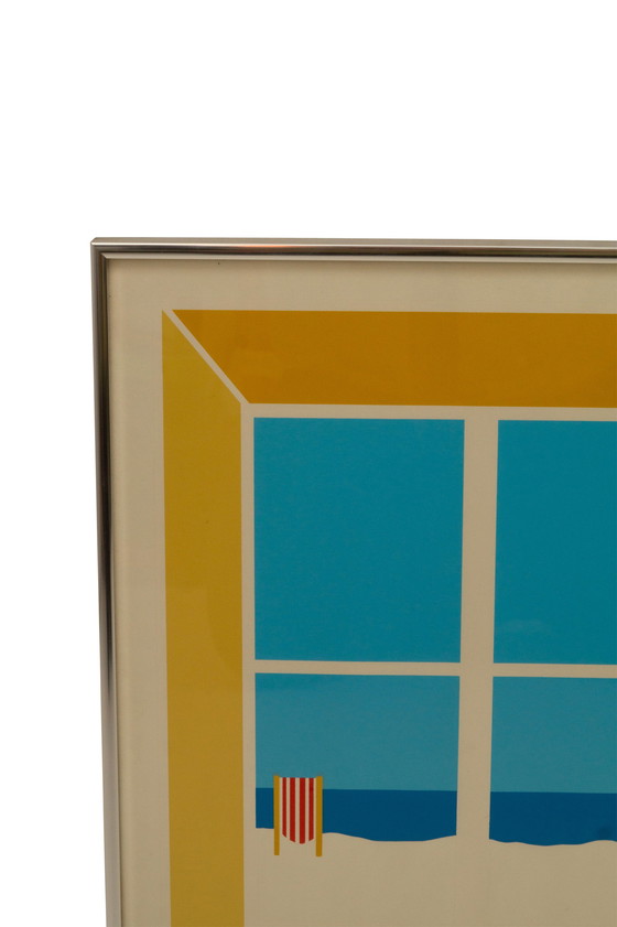 Image 1 of Ole Kortzau Lithografie Kopenhagen der 1970er Jahre.