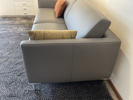 Image 1 of Leolux Brisa 3-Sitzer-Sofa aus Ceras-Leder