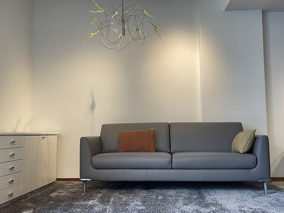 Image 1 of Leolux Brisa 3-Sitzer-Sofa aus Ceras-Leder