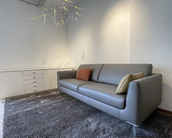 Image 1 of Leolux Brisa 3-Sitzer-Sofa aus Ceras-Leder
