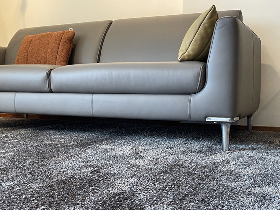 Image 1 of Leolux Brisa 3-Sitzer-Sofa aus Ceras-Leder