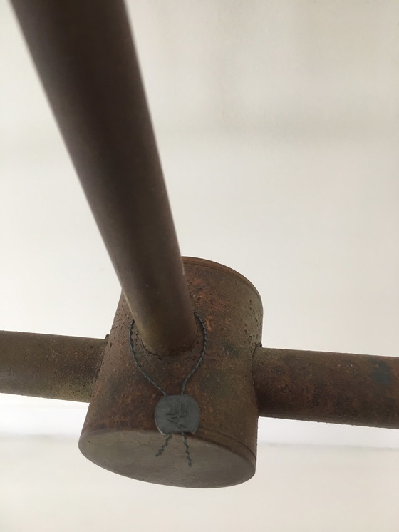 Image 1 of Brand und van Egmond 'Hinter dem Milchglas' Kronleuchter