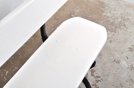 Image 1 of Vintage restaurierte Gartenbank