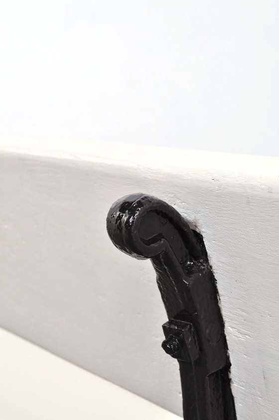 Image 1 of Vintage restaurierte Gartenbank