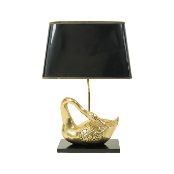 Image 1 of Schwan Lampe Hollywood Regency Italien