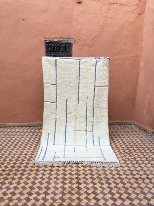 Beni Ouarain Berber Marokkanisch Teppich 260 X 141 cm