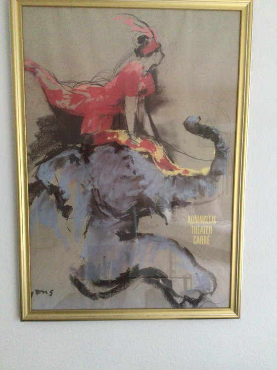 Image 1 of Poster Weltweihnachtszirkus Carré 1993