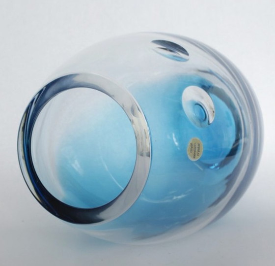 Image 1 of Glasfabriek Leerdam Kristallvase von Siem van der Marel