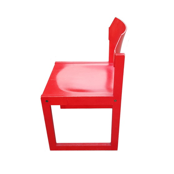 Image 1 of Esszimmerstuhl aus Bugholz von Rainer Schell