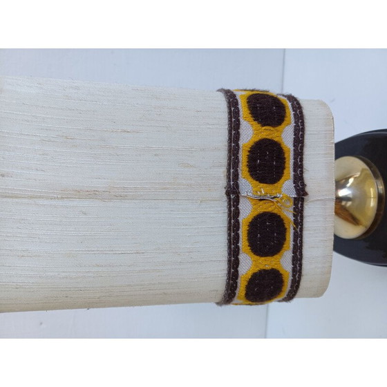 Image 1 of Vintage-Lampe aus Bakelit und Stoff, 1960