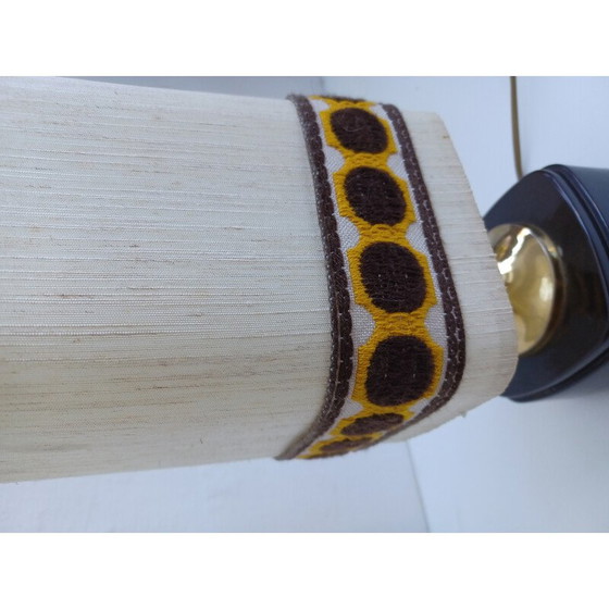 Image 1 of Vintage-Lampe aus Bakelit und Stoff, 1960