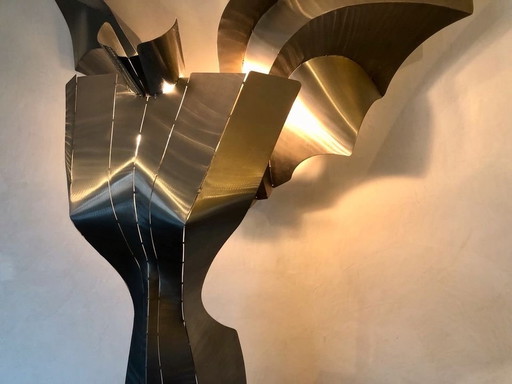 Vintage Xxl Stehleuchte Stehlampe Angel von Stubenrauch