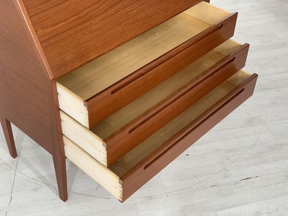 Image 1 of Danish teak sekretär schreibschrank schreibtisch kommode kai kristiansen