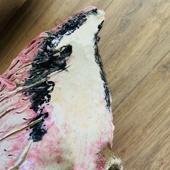 Image 1 of Vintage Keramik rosa Flamingo