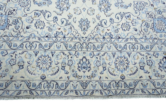 Image 1 of Handgeknüpfter Nain 9 La Orientteppich Mit Seide – 340 X 243 Cm