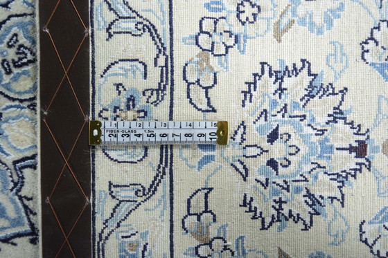 Image 1 of Handgeknüpfter Nain 9 La Orientteppich Mit Seide – 340 X 243 Cm