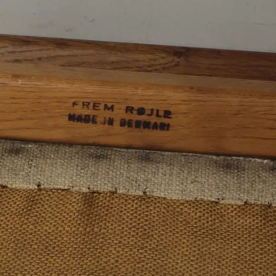 Image 1 of Teakholzsofa und passender Sessel von Poul M. Volther für Frem Rølje.