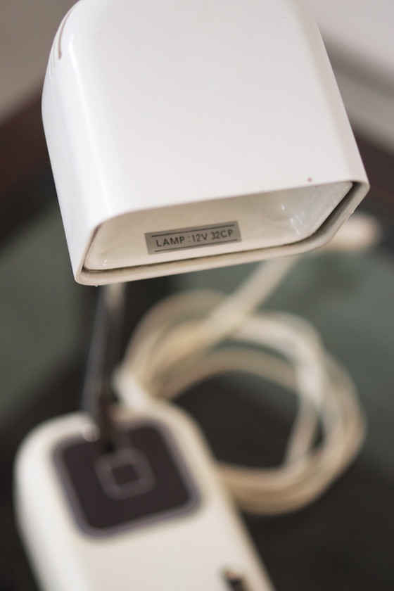 Image 1 of Vintage klappbare Leselampe mit Teleskoparm und doppelter Lichtintensität