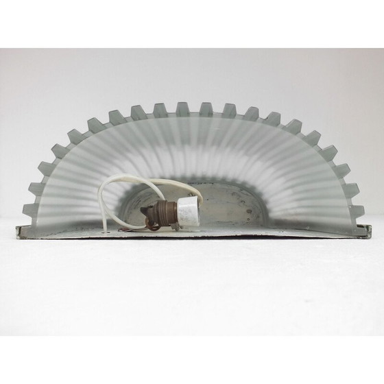 Image 1 of Paar Wandlampen Seguso Kristall Bronze Finishs 1930