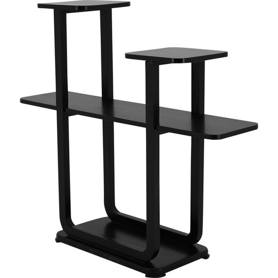 Image 1 of Vintage Blumenständer aus Holz, Tschechoslowakei 1950er Jahre