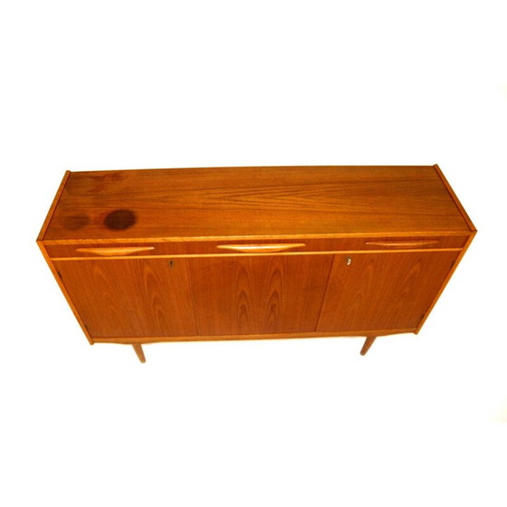 Image 1 of Skandinavisches Vintage-Sideboard aus Teakholz, Schweden 1960