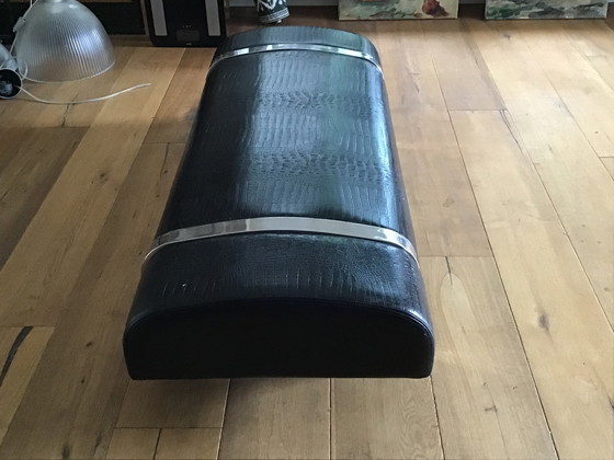 Image 1 of Faux Crock Schwarz/ Bank