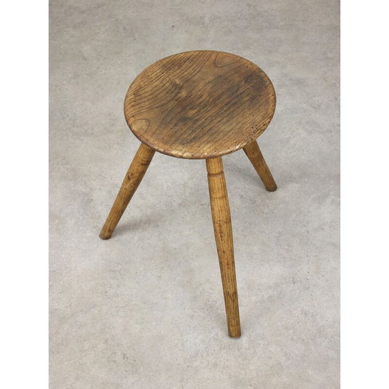 Image 1 of Vintage-Holzhocker