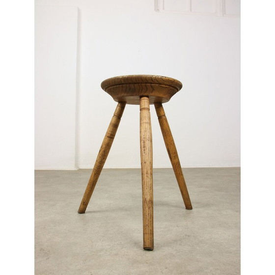 Image 1 of Vintage-Holzhocker