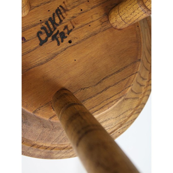 Image 1 of Vintage-Holzhocker