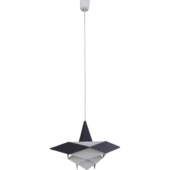 Image 1 of Vintage Symfoni Pendelleuchte von Preben Dahl für Hans Folsgaard, Dänemark 1960