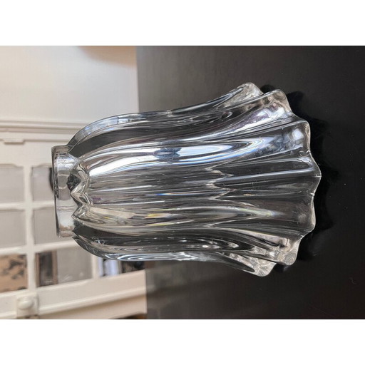 Transparente Vintage-Vase von Pierre d'Avesn