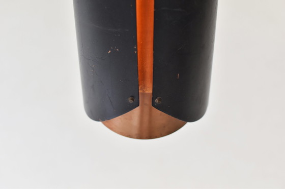 Image 1 of Østerport"-Lampe, hergestellt von Bent Karlby für Lyfa, Denemarken 1960er Jahre.