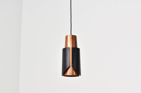 Image 1 of Østerport"-Lampe, hergestellt von Bent Karlby für Lyfa, Denemarken 1960er Jahre.