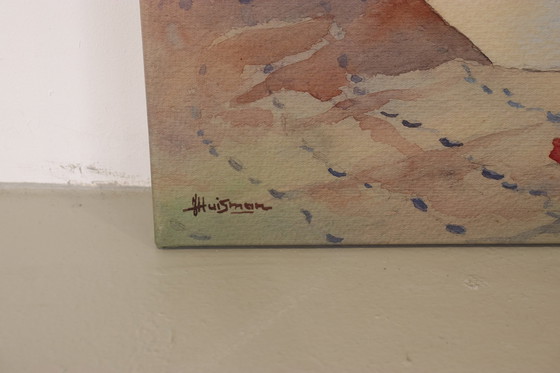 Image 1 of Jopie Huisman - Mohnblumen in einer weißen Vase