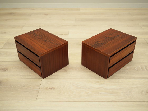 Image 1 of Set aus zwei Wandschränken, dänisches Design, 1970er Jahre, Produktion: Dänemark