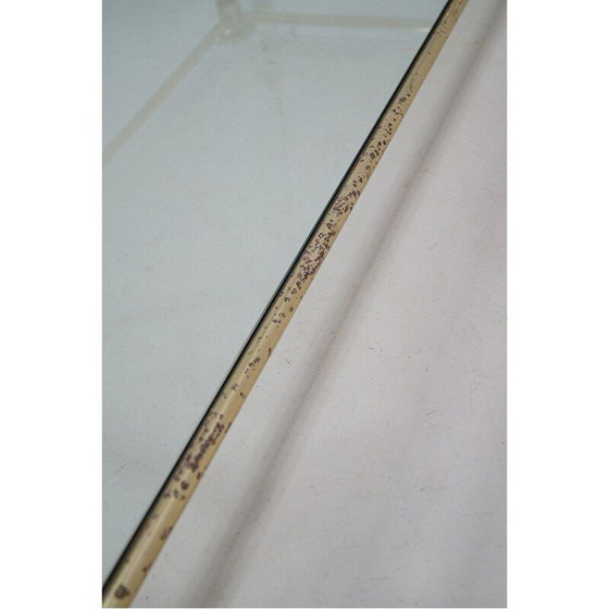 Image 1 of Vintage Couchtisch aus Metall, Lucite und Glas, Italien 1970