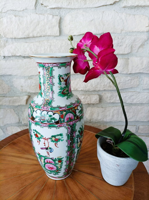 Chinesische Vase Signiert