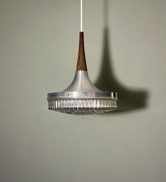 Image 1 of Vintage Pendelleuchte in Tropfenform